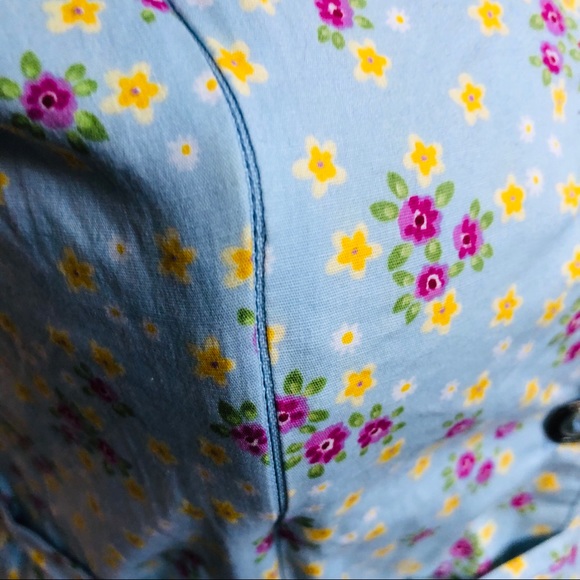 Vintage Nursing/Breastfeeding Floral Dress - Picture 9 of 9